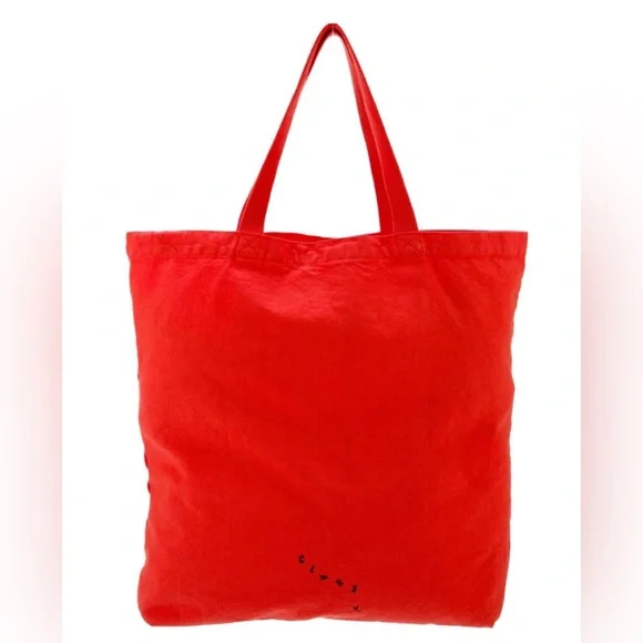 Vintage Clare V Eyes Canvas Tote Bag - Picture 3 of 11